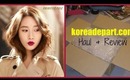 Korean Beauty Haul {koreadepart.com}