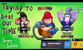 Playing Brawl Stars: Robo Rumble with my Sisters