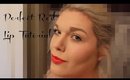 Perfect Red Lip Tutorial