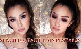 Look para POSADAS colaboracion con MYTZI CERVANTES / Holiday makeup tutorial | auroramakeup