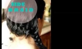 Side French Braid | Hair Tutorial