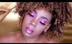 PINK & GOLD MAKEUP TUTORIAL