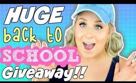 HUGE BACK TO SCHOOL GIVEAWAY 2016