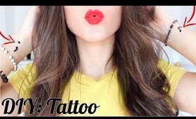 Selena Gomez DIY: Temporary Tattoo WATERPROOF