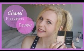 Chanel Vitalumiere Aqua Foundation VS Chanel Perfection lumiere Velvet Foundation