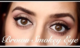 Brown Smokey Eye Tutorial | Laura Black