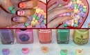 Easy Valentine's Day Candy Heart Nails!