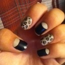 Cheetah nails ! 
