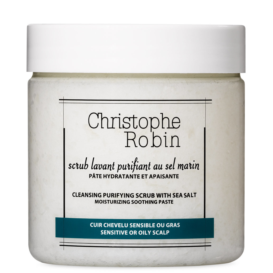 Christophe Robin Cleansing Purifying Scrub with Sea Salt 250 ml alternative view 1 - product swatch.