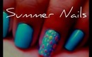 ☀ summer nail design! EASY!!!!!!! ☀