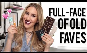 FULL FACE Using OLD FAVORITES! | Jamie Paige