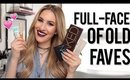 FULL FACE Using OLD FAVORITES! | Jamie Paige
