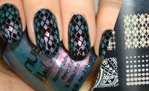 PhD nails 40 great nail art ideas Spring sakura glitter placement and stamping  nail art