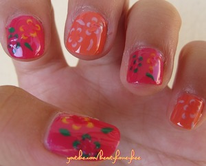 Check out my new nail tutorial for spring :)

http://youtube.com/beautyhoneybee
