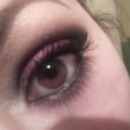 purple smokey eye