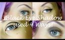 Black Eye Shadow 4 Ways