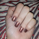 Brown nails with a red tint?