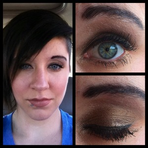 Another neutral look using the original naked palette  