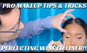 PERFECTING WINGED LINER USING THE BEST MAKEUP BRUSHES & TECHNIQUES - mathias4makeup