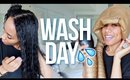 Wash + Style My Hair With Me 💦 Step by Step