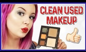 3 DIFFERENT WAYS TO SANITIZE USED MAKEUP (EYESHADOW)