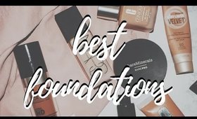 THE BEST FOUNDATIONS YOU SHOULD TRY FOR FLAWLESS MAKEUP!