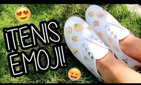 MANUALIDADES CON EMOJIS: TENIS/ZAPATILLAS PERSONALIZADAS! por Lau