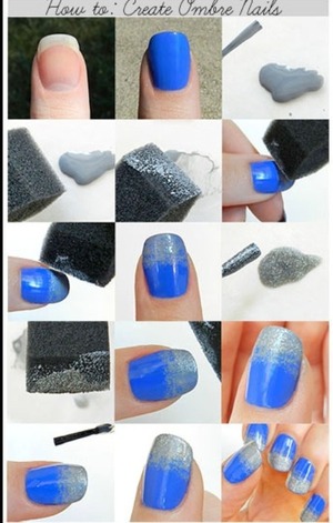 How to:ombre nails💋