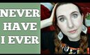 NEVER HAVE I EVER | Beauty Edition - Tattoos, Piercings, Falsies, Lip Plumpers | Christmas Day 3