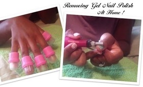 How to Remove Gel Nail Polish! | Soak off & Filing off Methods