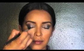 Kim Kardashian Makeup-Eyeshadow/Eyeliner Tutorial