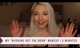 My 5 Minute Makeup Look | Running Late