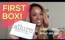 My First Allure Beauty Box Unboxing