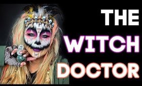 Witch Doctor Halloween Makeup Tutorial | VooDoo Makeup Halloween 2019