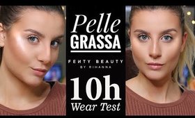 FENTY BEAUTY BY RIHANNA | Test 10 ORE su Pelle Grassa/Mista, Makeup tutorial/Recensione in ITALIANO