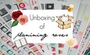 Unboxing of Planning Roses (Jenna Rose xo) Etsy Sticker Spotlight