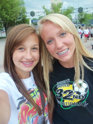 braves game with the besttt (: