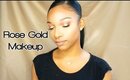 ROSE GOLD MAKEUP TUTORIAL | ADRIANA C