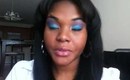 Eyeshadow Tutorial:  Blue Daze