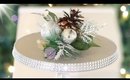 ✨Sparkled Cake Stand✨ DIY Christmas Decorations!!