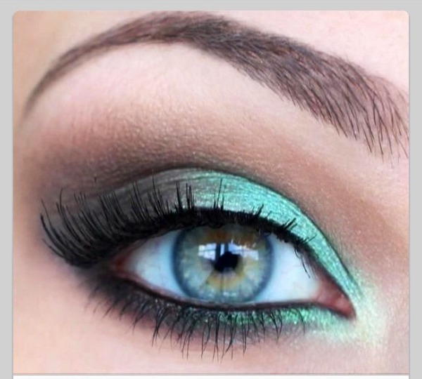 Makeup for mint dress? Beautylish