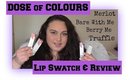 Dose of Colours Liquid Matte Lipstick Lipswatch and Mini Review