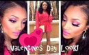 ♥♥ Valentine's Day 2014 Makeup + Outfit ♥♥