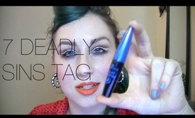 7 DEADLY BEAUTY SINS TAG