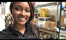 Vlogmas Day 3 & 4- Long Days
