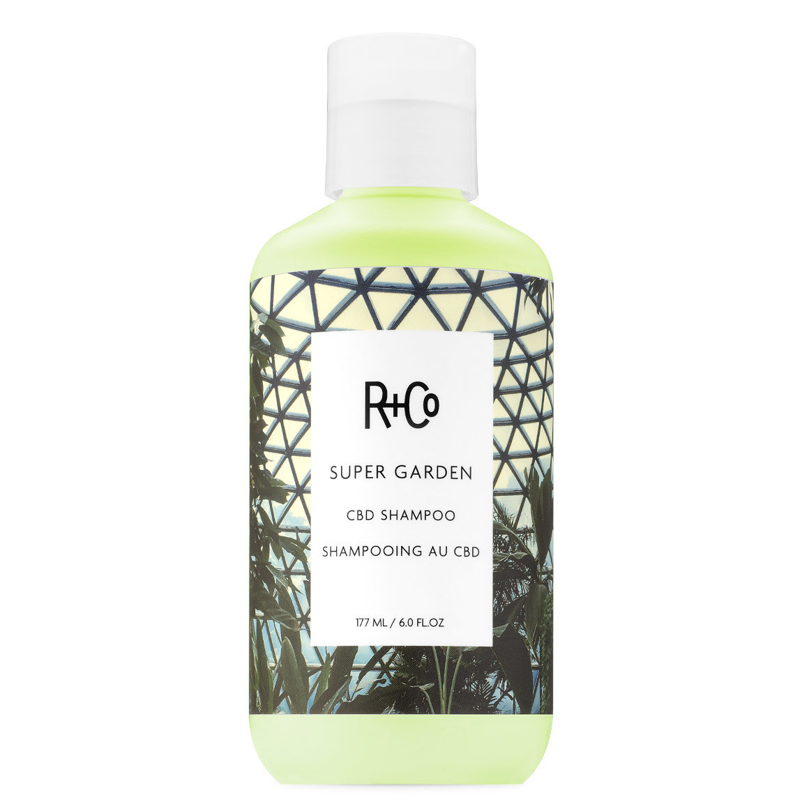 R+Co Super Garden CBD Shampoo alternative view 1 - product swatch.