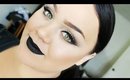 How to Rock Black Lipstick ♡ feat Limecrimes Black Velvetine