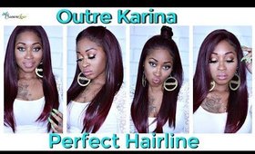 Perfect Hairline Synthetic Wig - Outre KARINA (13x6 lace frontal) PLUS STYLES ☆ SoGoodBB 🕊🔥