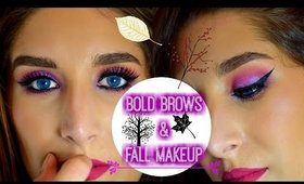 Fall Makeup Look with Bold Brows | Ft. Karity Cosmetics