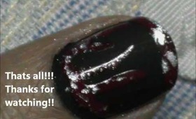 Up In The Flames Easy Nail Design For Beginners!!